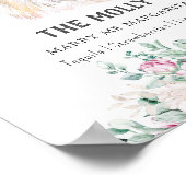 Poster Signal Mariage de chien de Poméranie (Coin)