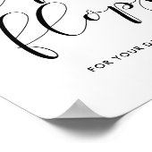 Poster Signal mariage des volets roulants (Coin)