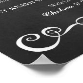 Poster Signal mariage - Panneau de signalisation du don M (Coin)