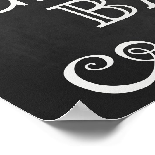 Poster Signal mariage - Panneau de signalisation Mariage  (Coin)