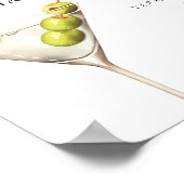 Poster Signal Martini Sale Signature Boisson (Coin)