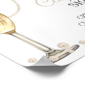 Poster Signal personnalisé perles de proclame de douche n (Coin)