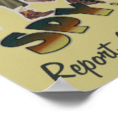 Poster Signaler toute la satire politique de l'opposition (Coin)