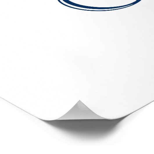 Poster signalisation mariage, CARDS et CADEAUX, style nau (Coin)