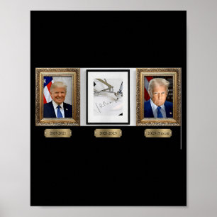 Poster Signature Autopen de Biden