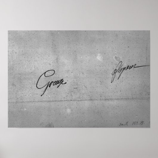 Poster Signature de Jean-Baptiste Greuze (Devant)