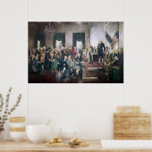 Poster Signature de la Constitution par Howard C. Christy (Cuisine)