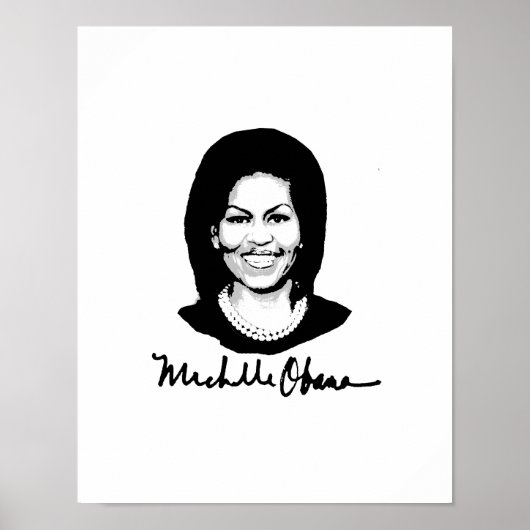 Poster SIGNATURE DE MICHELLE OBAMA -.png (Devant)