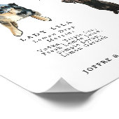 Poster Signature Drinks Pet Wedding Bar Sign (Coin)