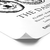 Poster Signature du Mariage pour animaux de compagnie Cou (Coin)