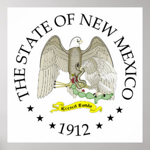Poster Signature du Nouveau-Mexique
