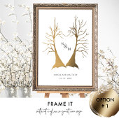 Poster Signature /Fingerprint Mariage Arborescence Signal