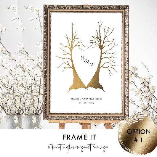 Poster Signature /Fingerprint Mariage Arborescence Signal