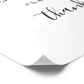 Poster Signature rose violet Cocktails Signal Mariage (Coin)