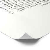 Poster Signatures de sonnet : Sonnet 83 (Coin)