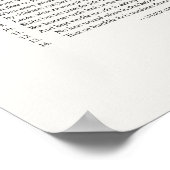 Poster Signatures de sonnet : Sonnet 9 (Coin)