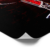 Poster Signaux de passage à niveau Neon (Coin)