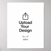 Poster Signe 8x10 imprimé (Devant)