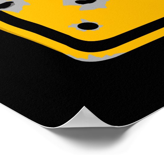 Poster SIGNE Alien croisant (Coin)