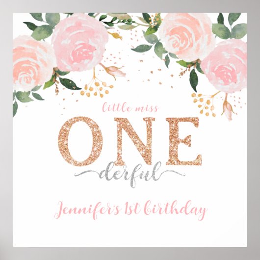 Poster SIGNE ANNIVERSAIRE DE PETITE MAISON D'OR Onederful (Devant)
