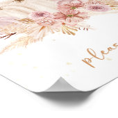 Poster Signe Automne Baby shower Faveurs (Coin)