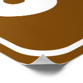 POSTER SIGNE AUTOROUTIÈRE ATV (Coin)