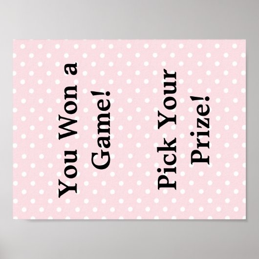 POSTER SIGNE BABY SHOWER (Devant)