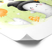 Poster SIGNE Baby shower Halloween Favoriser (Coin)