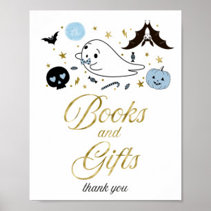 Poster SIGNE Baby shower Halloween Livres et Cadeaux