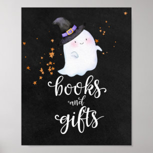 Poster SIGNE Baby shower Halloween Livres et Cadeaux