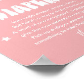 Poster SIGNE Baby shower Kawaii Ghost Late Night Diapers (Coin)