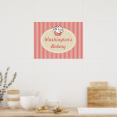 Poster SIGNE BAIGNADE Rose (Cuisine)