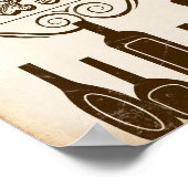 Poster SIGNE BARRE vintage (Coin)