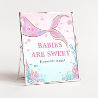 Signe Bébé Fille Licorne pour Baby Shower Mermaid