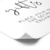 Poster SIGNE Cadeaux Secret Père Noël ADELLA Edgy (Coin)