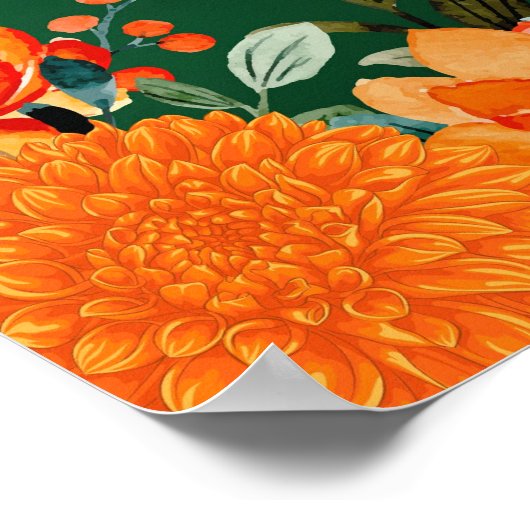 Poster signe d'accueil mehndi, signe mariage indien, mend (Coin)