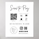 Poster Signe d'analyse - Récupération mobile pour PME (Devant)