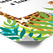 Poster SIGNE D'ANNIVERSAIRE DE LA Jungle Safari (Coin)