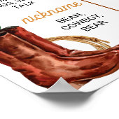 POSTER SIGNE D'ANNIVERSAIRE DU PREMIER RODÉO DE L'OCCIDEN (Coin)