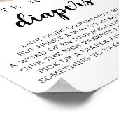 Poster Signe d'aquarelle du Carlin des plongeurs de nuit (Coin)