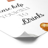 Poster SIGNE DE Baby shower Sportif Allstar 5x7 (Coin)