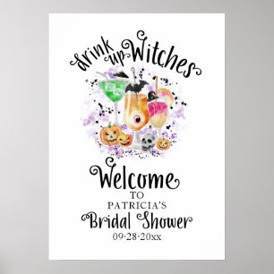 Poster Signe de bienvenue à la fête prénuptiale des sorci