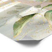 Poster Signe de bienvenue de la répétition de photos (Coin)