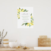 Poster Signe de Bienvenue de Mariage à l'Aquarelle de Cit (Cuisine)