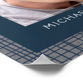 Poster Signe de bienvenue pour funérailles masculines de  (Coin)