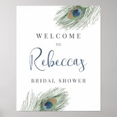 Poster Signe de bienvenue pour une fête de mariage à thèm (Devant)