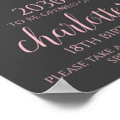 Poster Signe de capsule temporelle de Winter ONEderland (Coin)