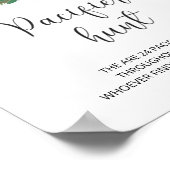 Poster Signe de chasse à la pacifiste d'hiver. Trouver Le (Coin)