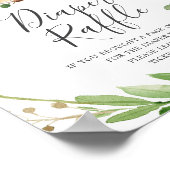 Poster Signe de chevalier Baby shower (Coin)