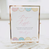 Poster Signe de chicane à saupoudrer de Donut